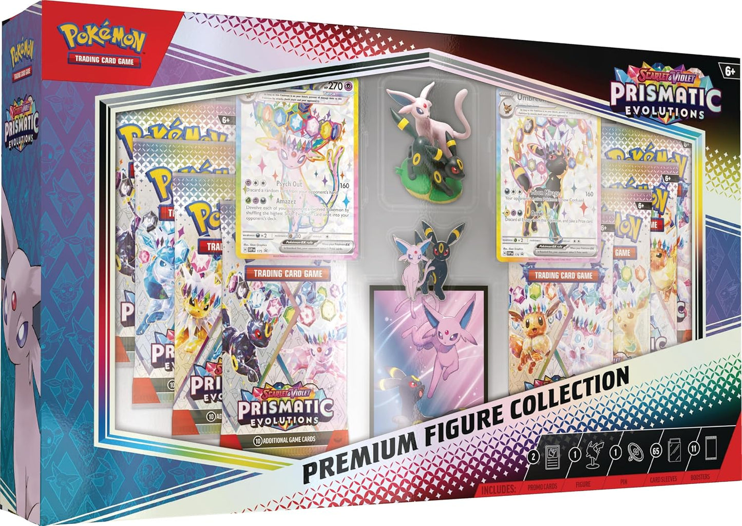 Pokemon TCG: Scarlet & Violet—Prismatic Evolutions Premium Figure Collection - Presale Ships 09/26/2025