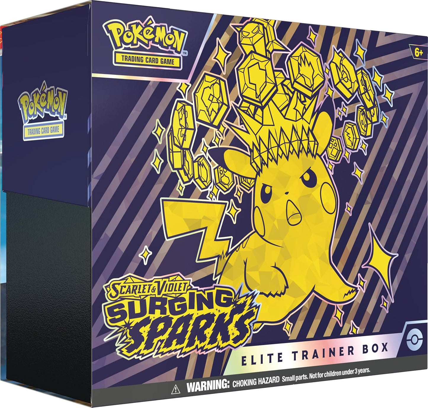 Pokemon TCG: Scarlet & Violet - Surging Sparks Elite Trainer Box - 9 Cards, Promos