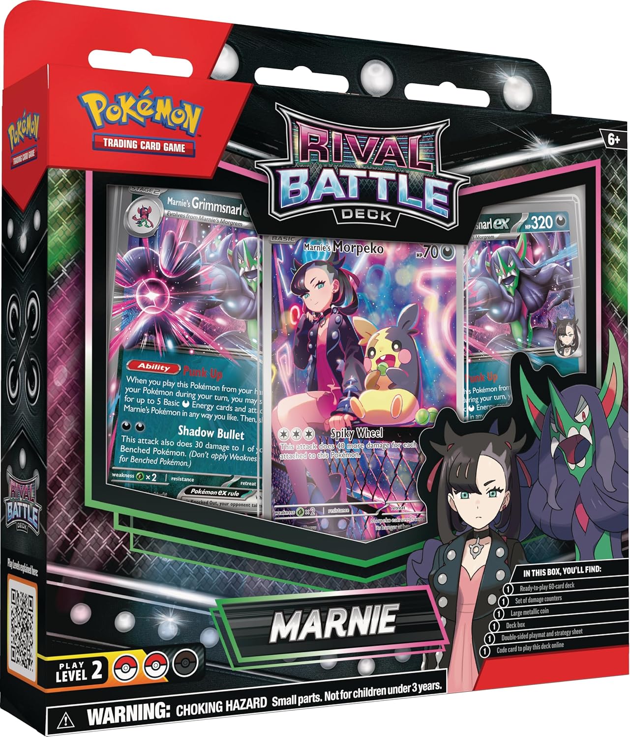 Pokemon TCG: Rival Battle Deck — Marnie (60 Cards) - Presale Ships 05/16/2025