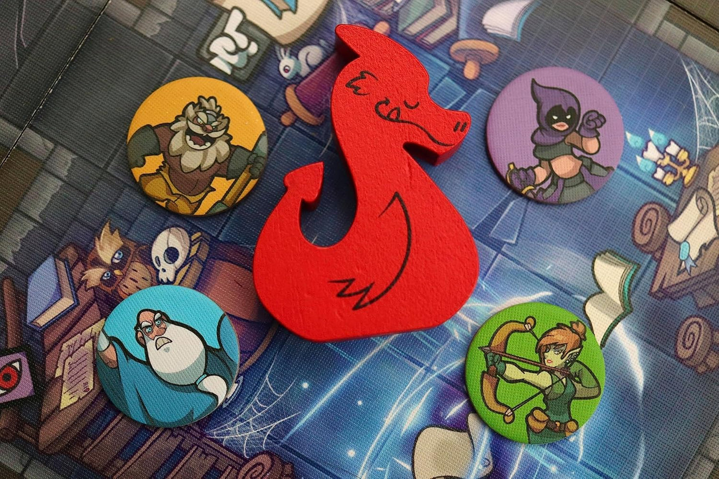 Vesuvius Media Keep The Heroes Out Board Game