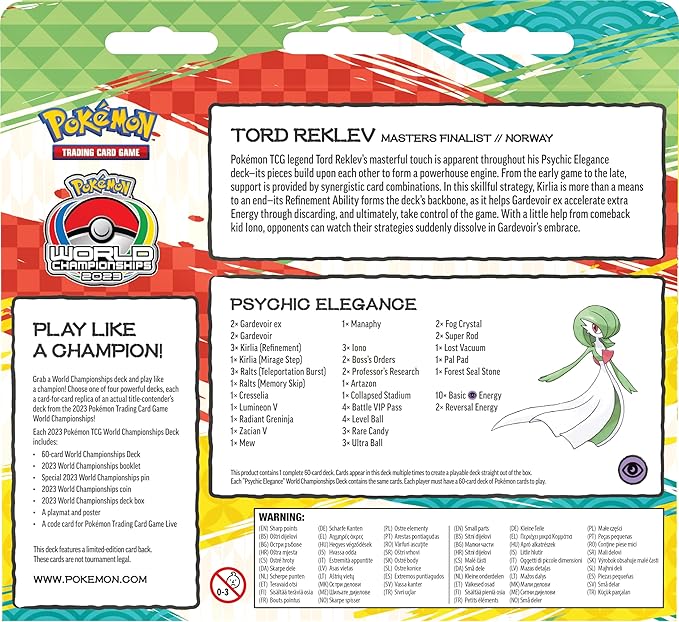 2023 Pokemon TCG World Championships Deck – Tord Reklev
…