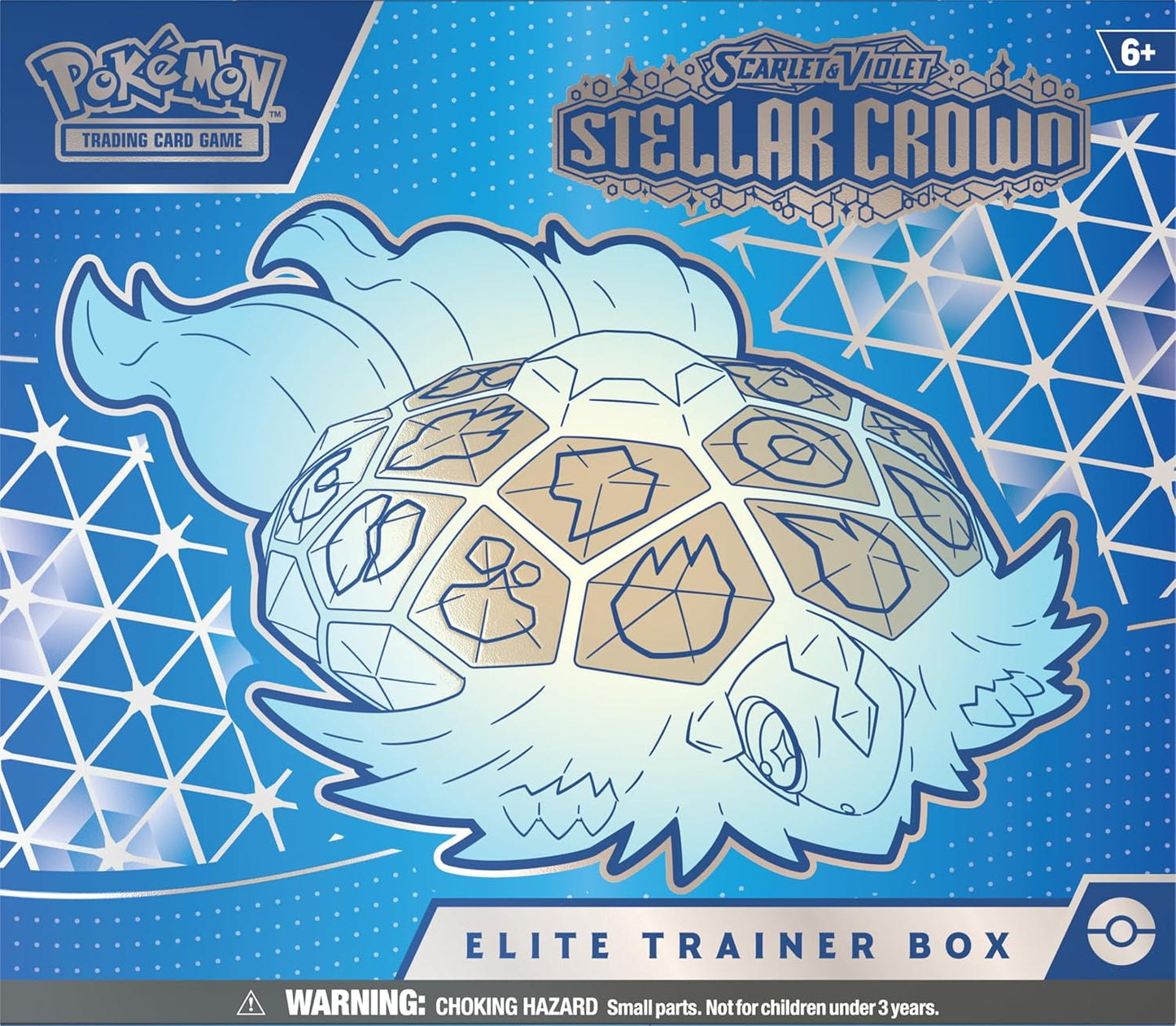Pokemon TCG: Scarlet & Violet Stellar Crown Elite Trainer Box - 9 Packs