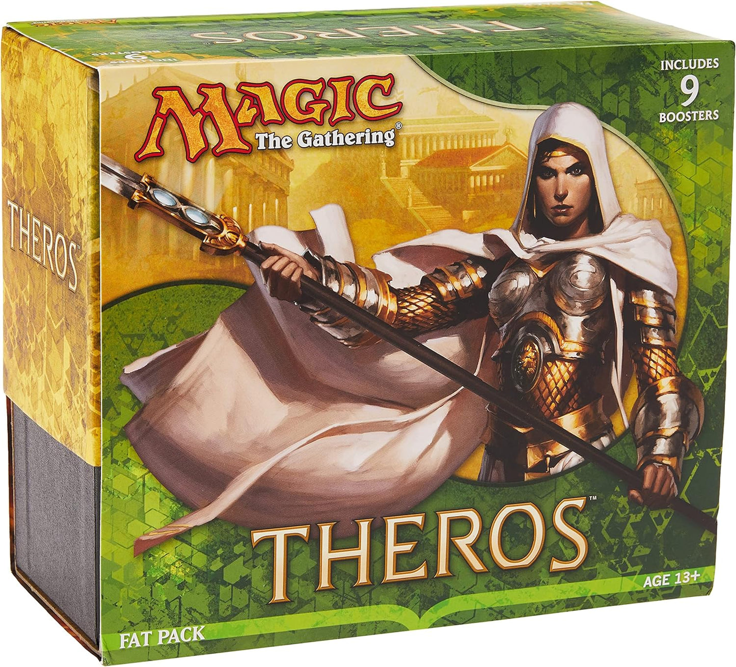 Magic The Gathering - Theros - Sealed Fat Pack (9 Booster Packs & More)