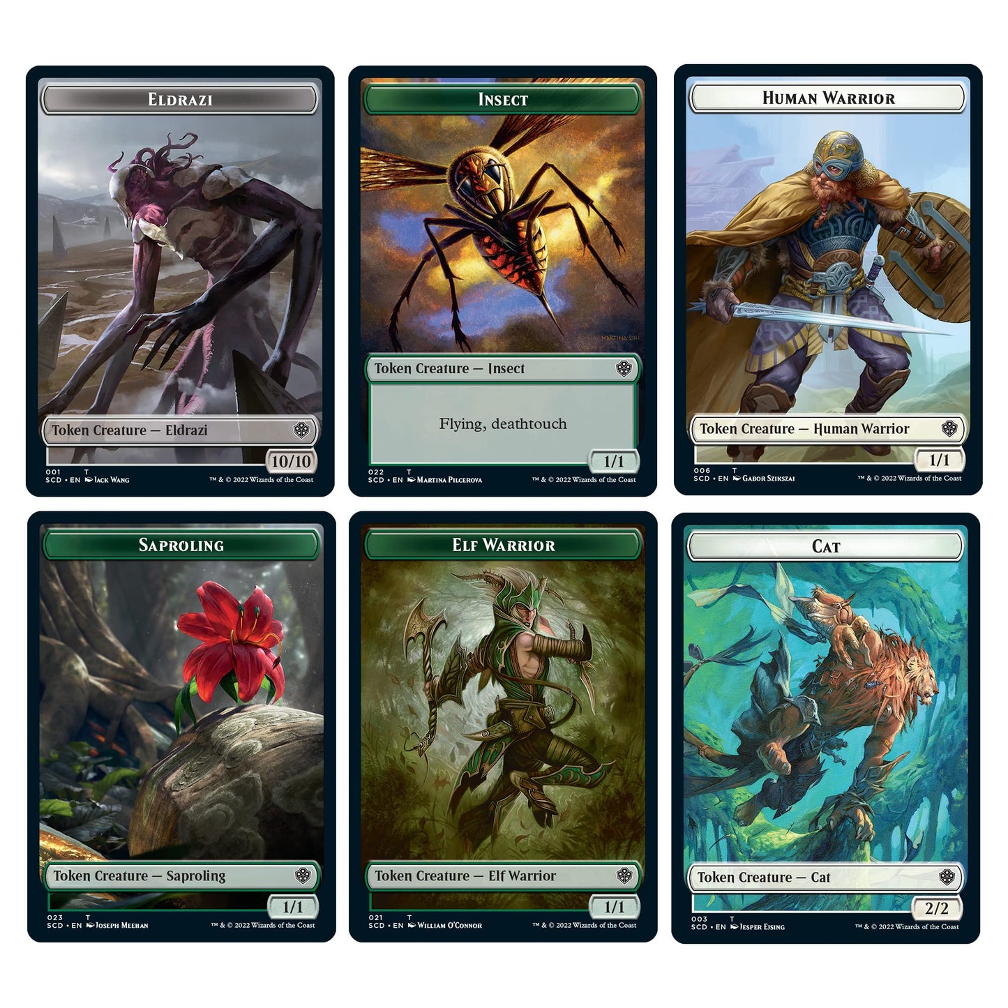 Magic: The Gathering Starter Commander Deck – Token Triumph (Green-White)