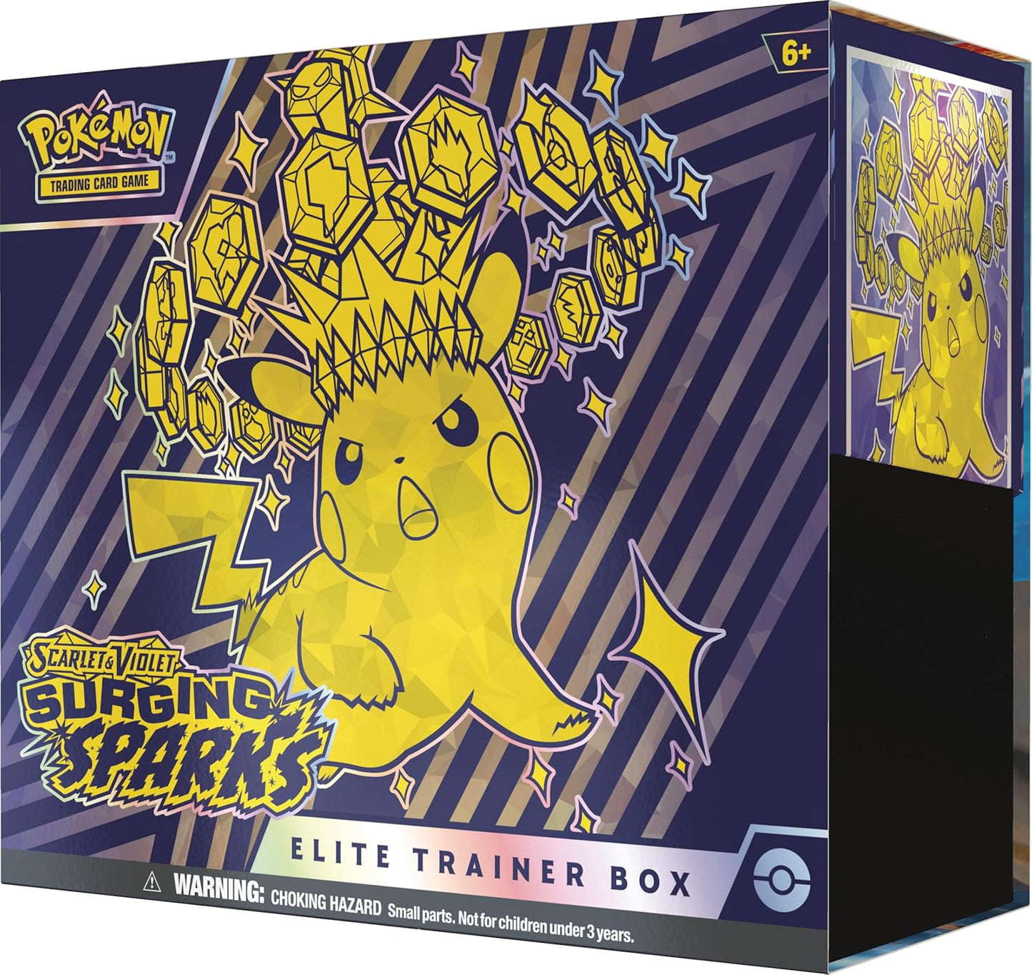Pokemon TCG: Scarlet & Violet - Surging Sparks Elite Trainer Box - 9 Cards, Promos