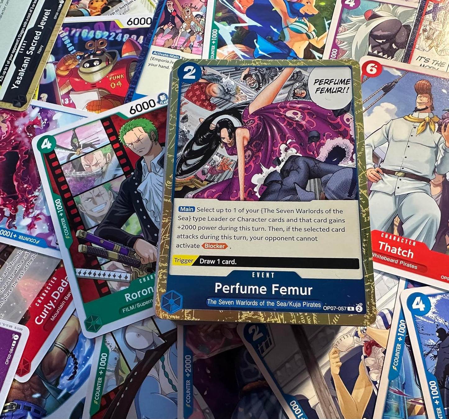 One Piece Cards, 50 Card Lot Includes 5 Foils, One Piece Card Game