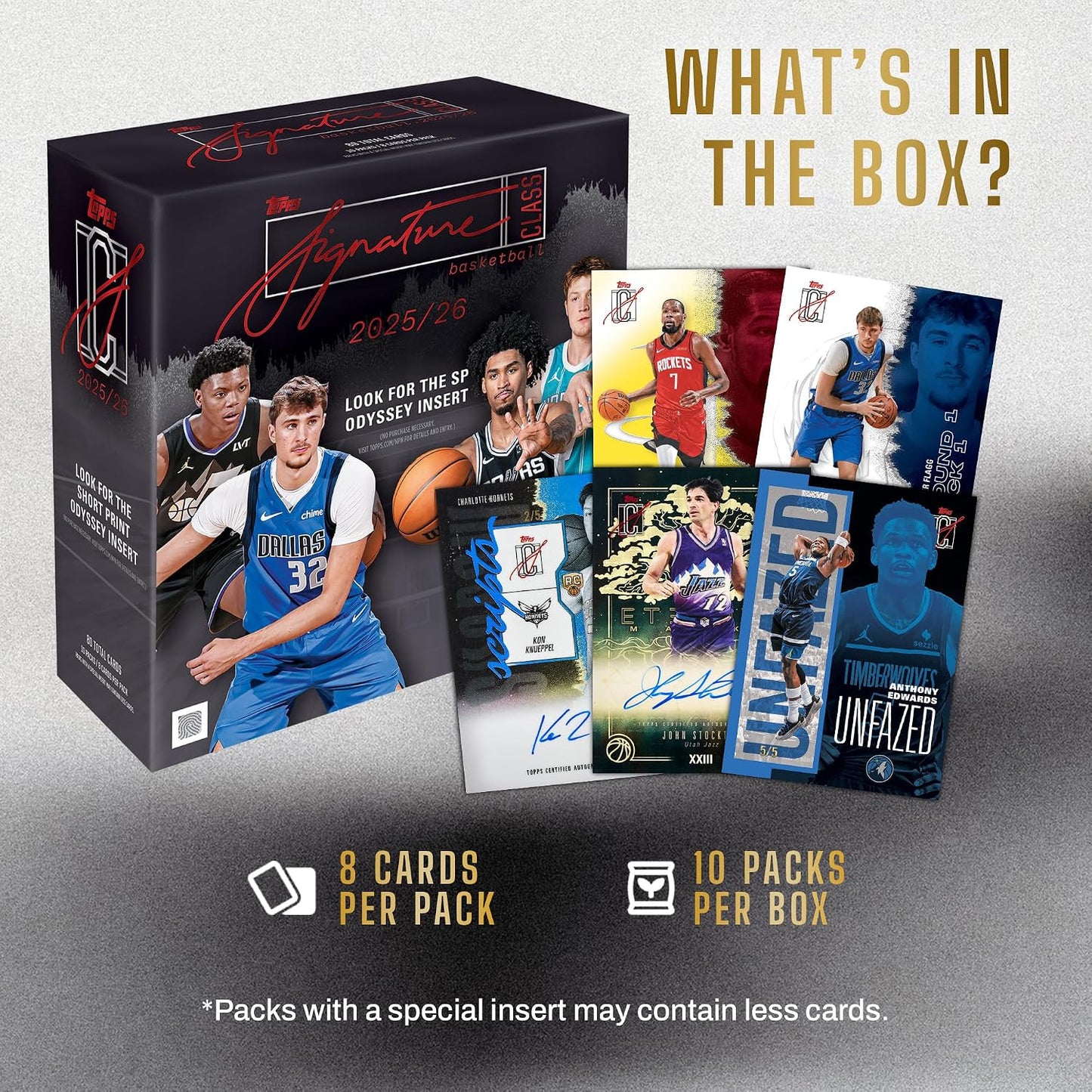 2025-26 Topps Signature Class Basketball - Factory Sealed - Mega Box