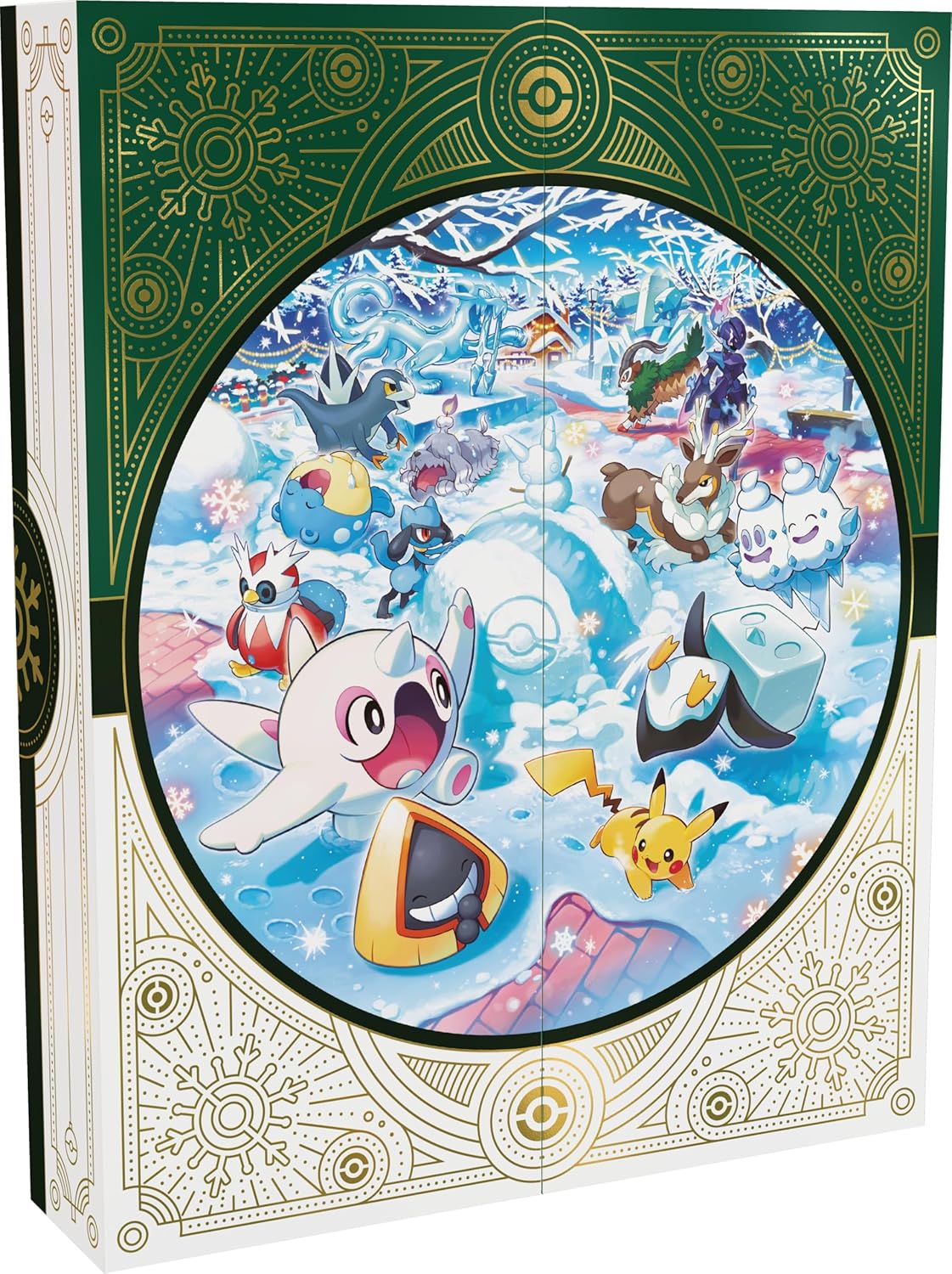 Pokemon TCG: Holiday Calendar (8 Foil Promo Cards, 5 Booster Packs & More)