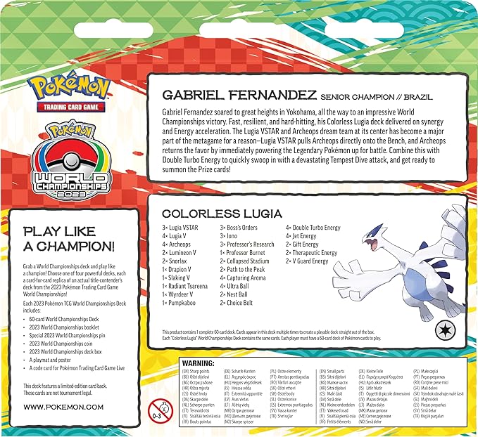 2023 Pokemon TCG World Championships Deck – Gabriel Fernandez
…