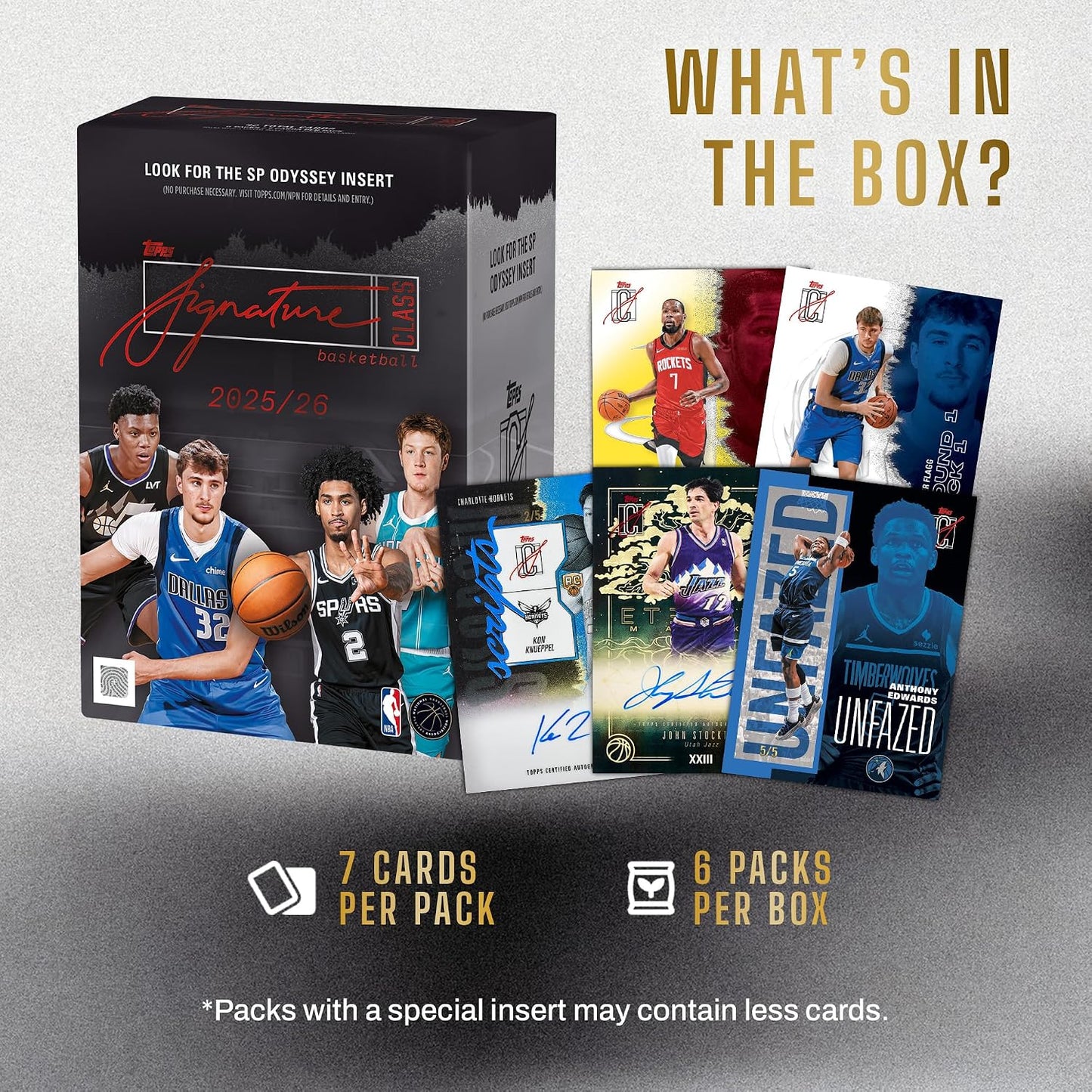 2025-26 Topps Signature Class Basketball - Factory Sealed - Value Box