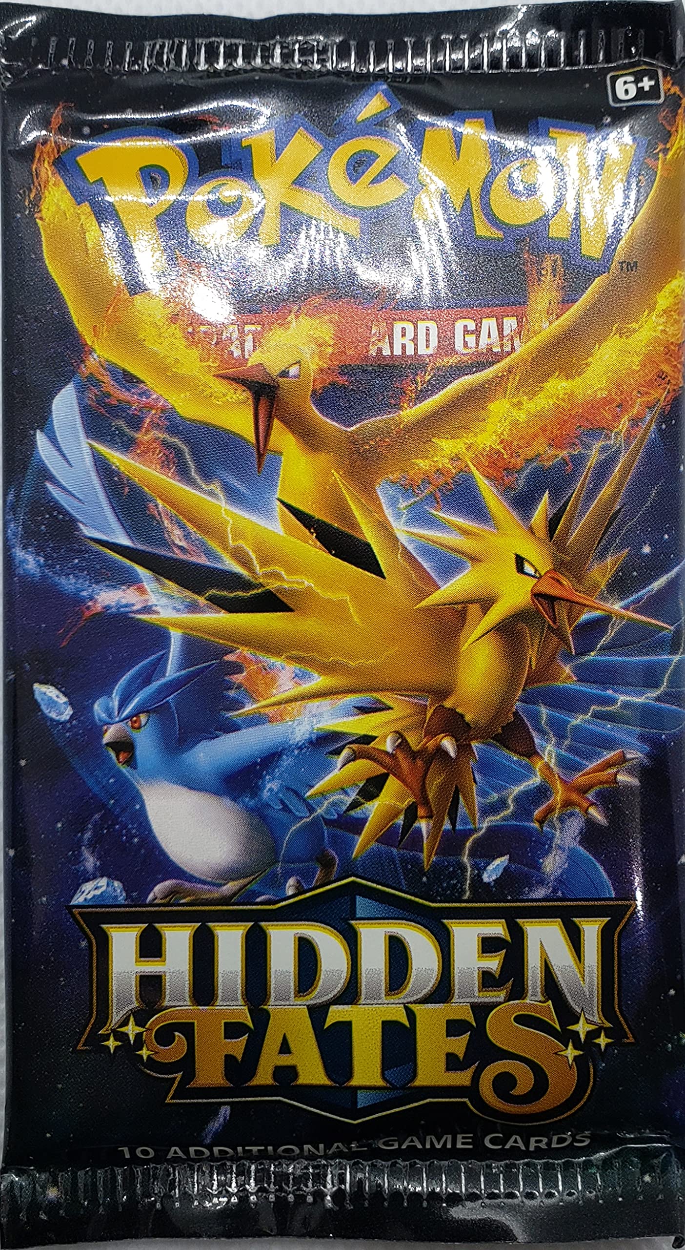 Hidden Fates - Pokemon Single Booster Pack (10 Cards)