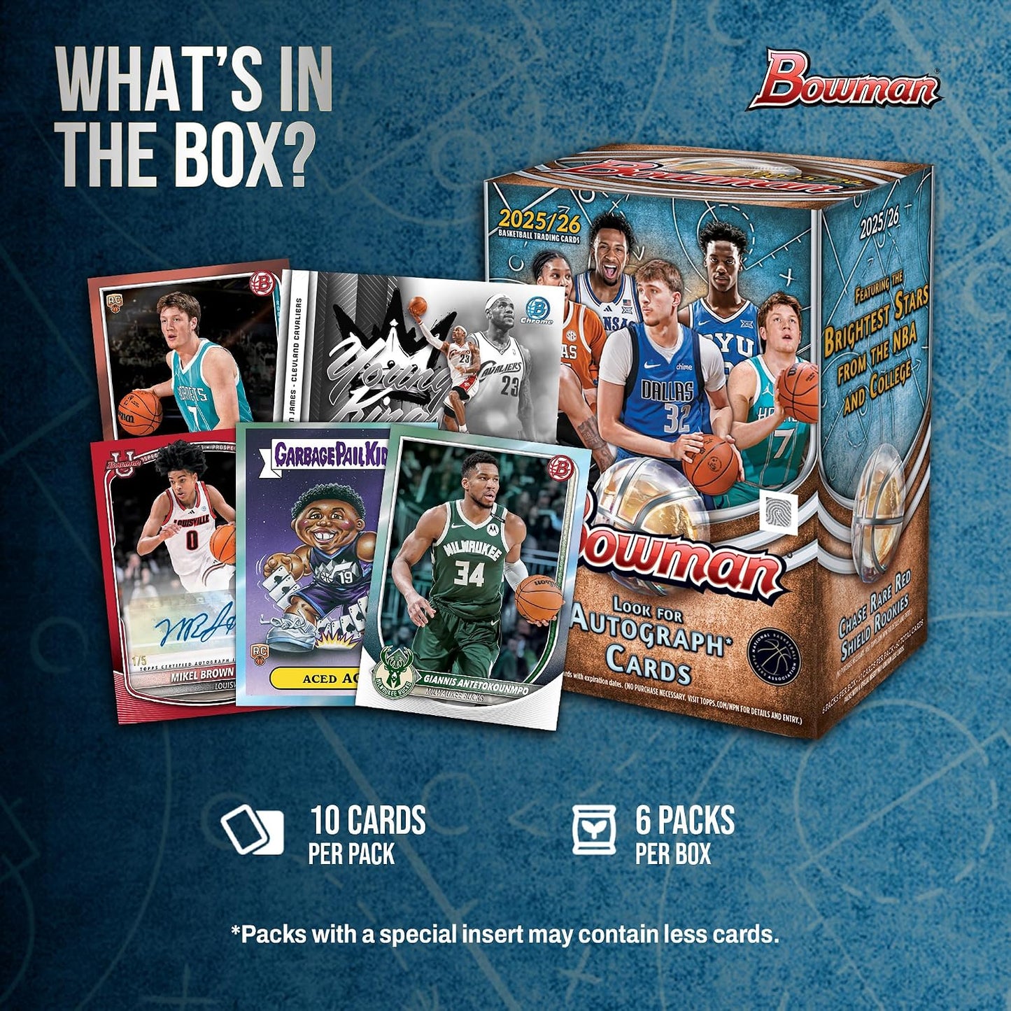 2025-26 Bowman Basketball Value Blaster Box