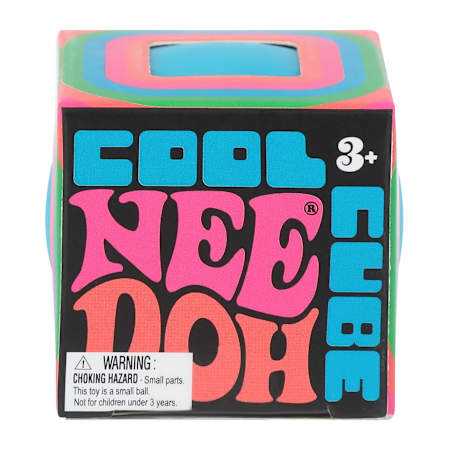 Schylling NeeDoh Cool Cube Mini 1.5 Inch Stress Ball