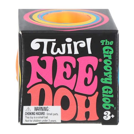 Schylling NeeDoh Twirl The Groovy Glob - Sensory Toy - Ages 3 and Up - Color May Vary