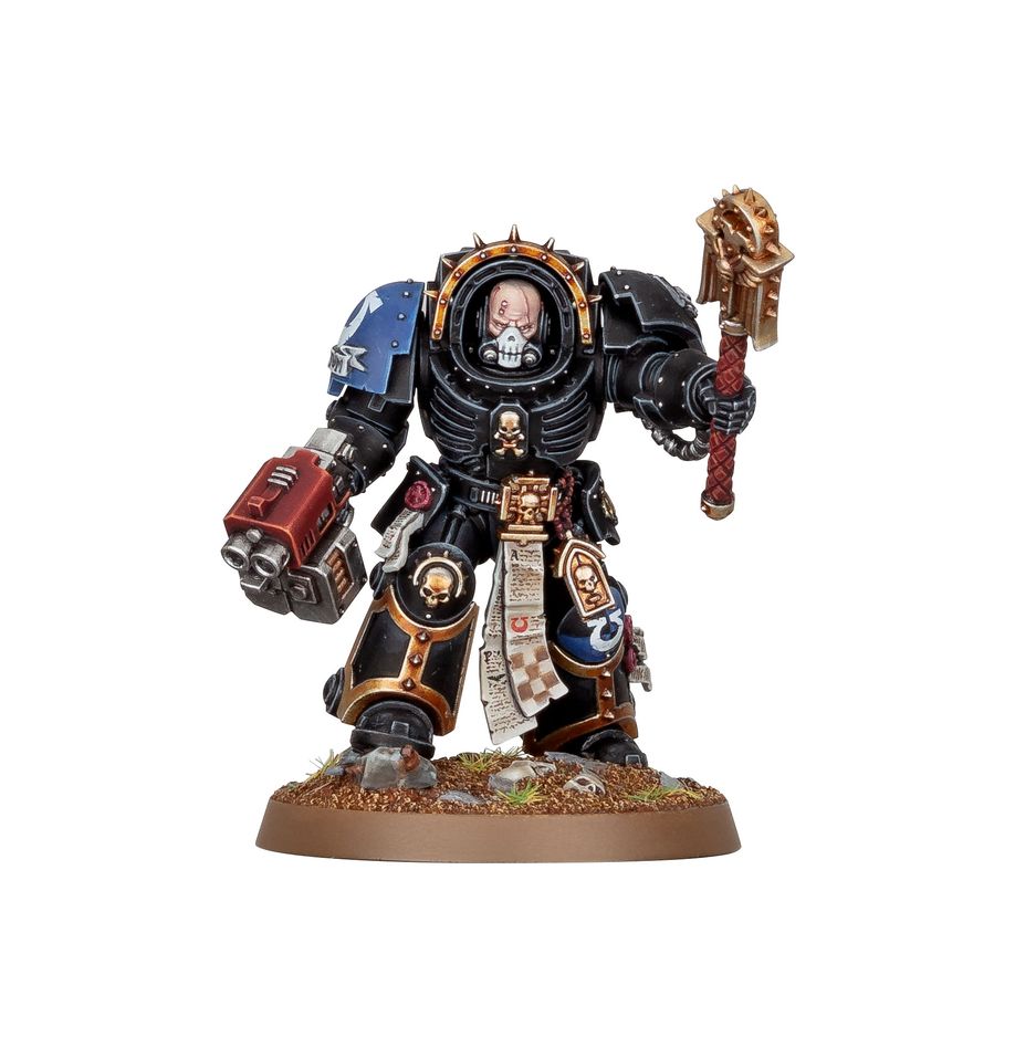 Games Workshop - Warhammer 40K - Space Marines - Chaplain in Terminator Armour