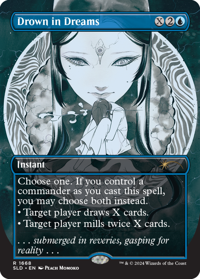 Magic the Gathering Secret Lair Featuring: Peach Momoko Non-Foil Edition