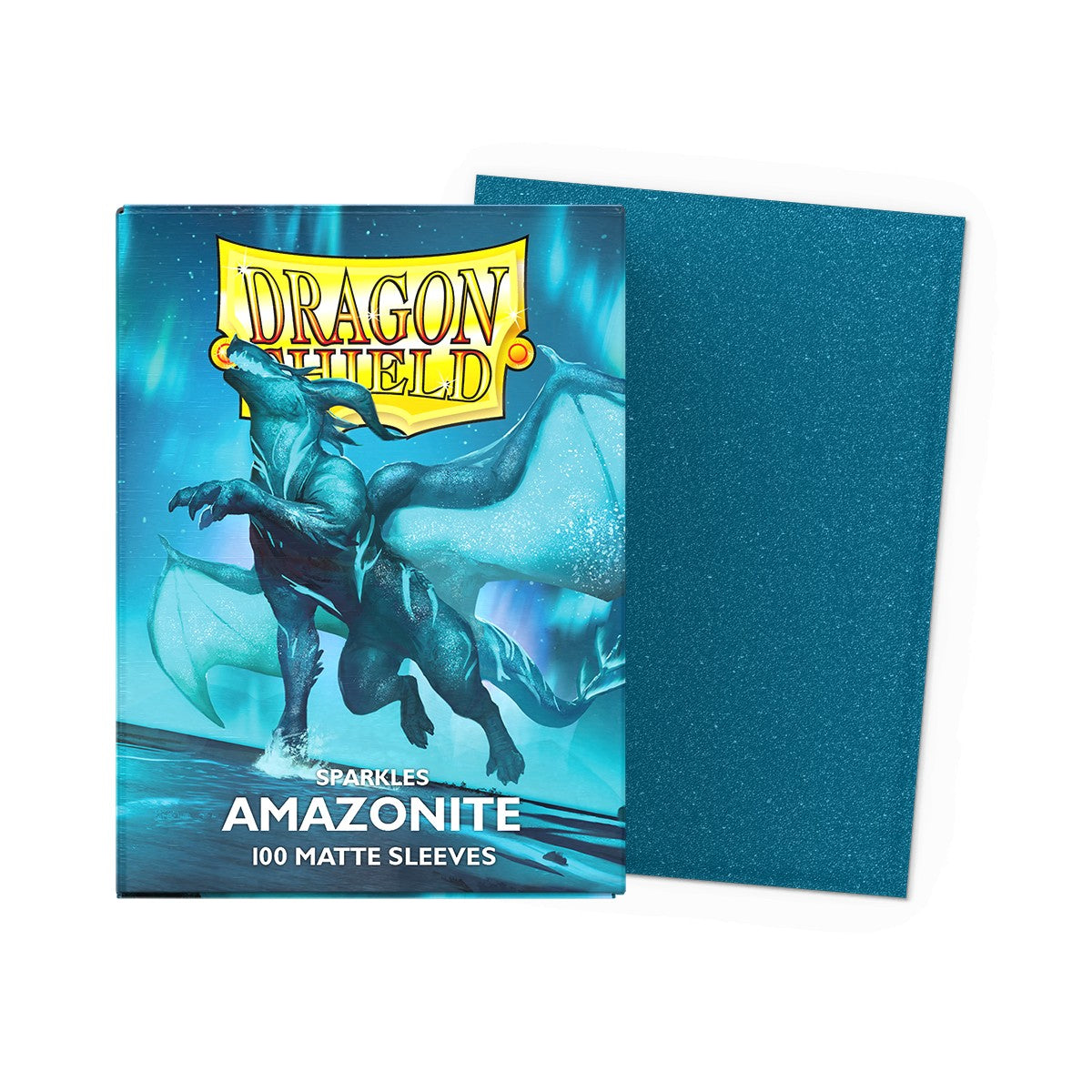 Dragon Shield | Standard Size Card Matte Sleeves | 100 CT - Smooth & Tough Premium TCG Sleeves | Amazonite