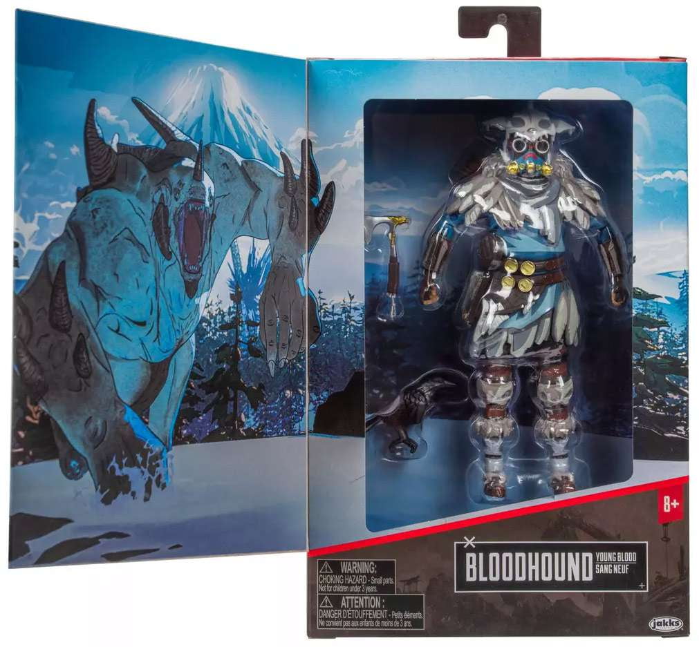 Apex Legends Bloodhound Young Blood Action Figure (with Legendary Skin)