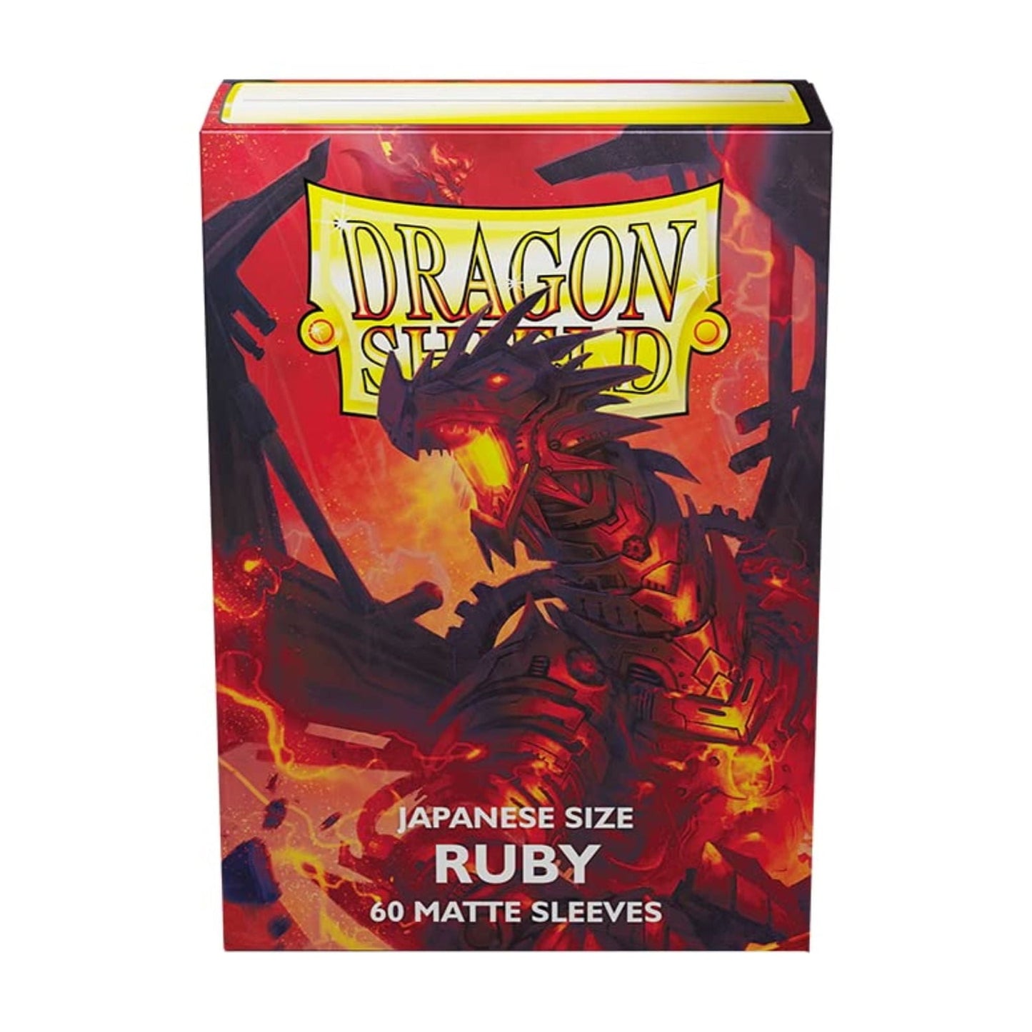 Dragon Shield Matte Mini Japanese Ruby 60 ct Card Sleeves Individual Pack