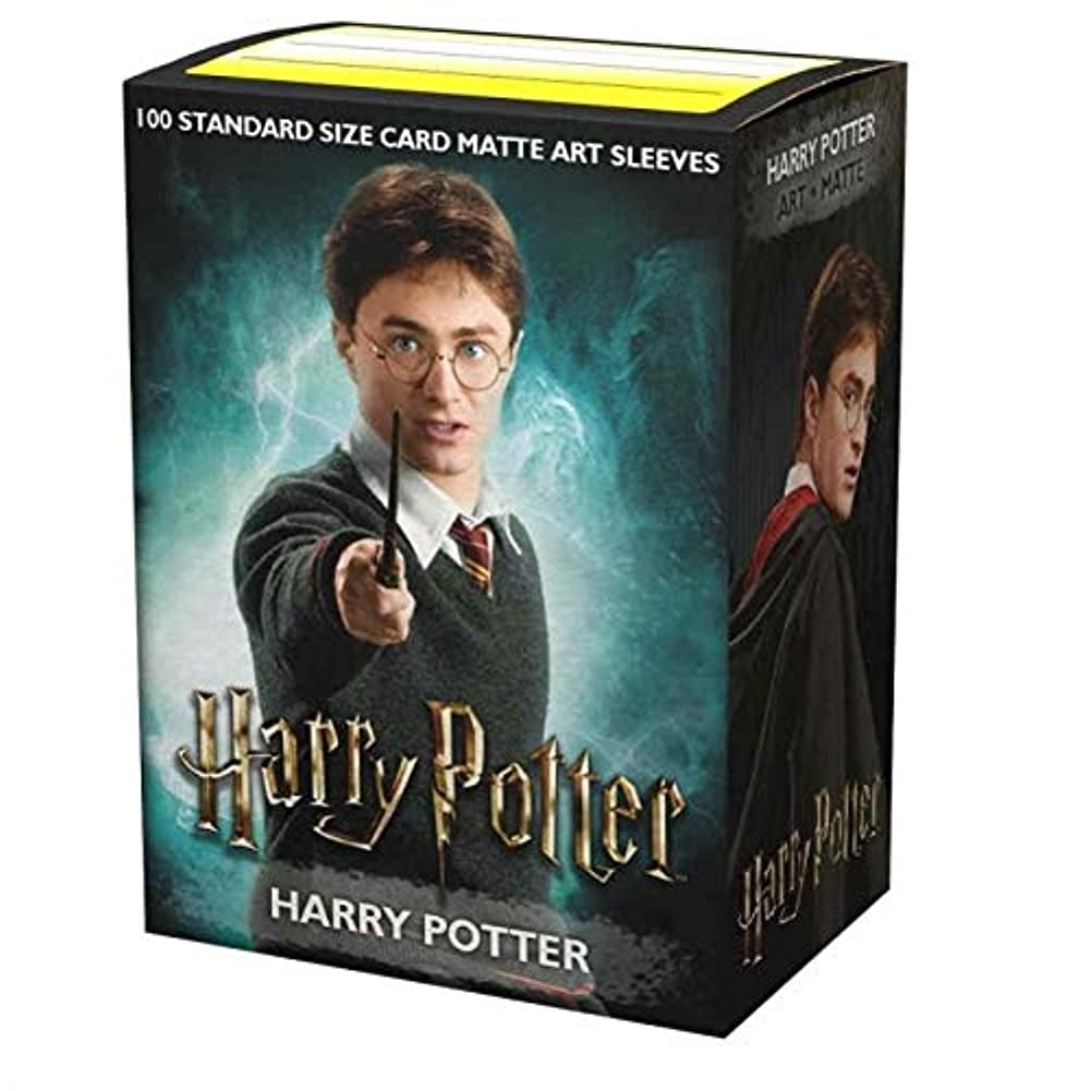 Dragon Shield Sleeves - Matte Art 100 CT - MGT Card Sleeves - Compatible with Magic The Gathering Card Sleeves Pokemon and Other Card Games - Limited Edition: Harry Potter: Harry Potter