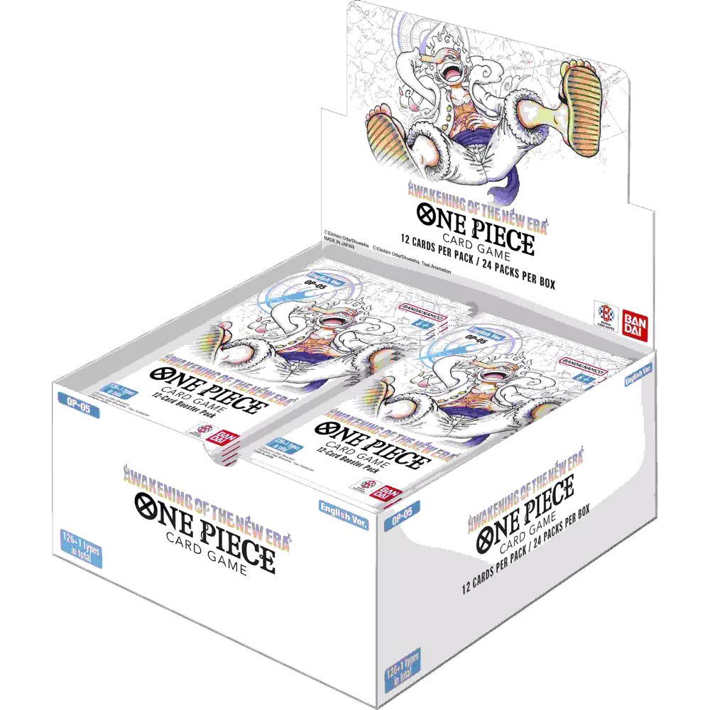 ONE PIECE TCG AWAKENING OF THE NEW ERA OP 05 BOOSTER BOX PREORDER - RELEASE: 12-8-2023