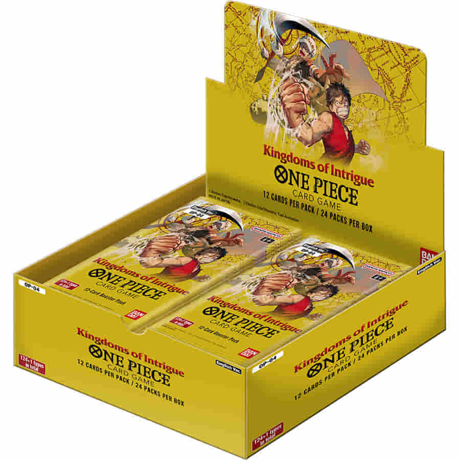 One Piece TCG: Kingdoms Of Intrigue Booster Box (OP-04) - 24 Packs