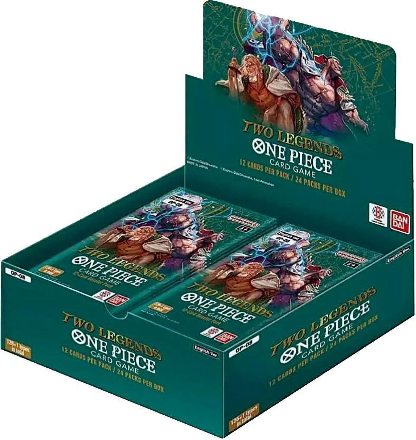 ONE PIECE TCG: TWO LEGENDS BOOSTER BOX (OP 08)