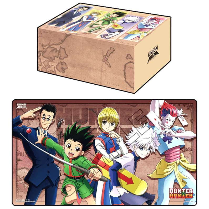 Bandai - Union Arena: Hunter X Hunter Playmat & Half Storage Box
