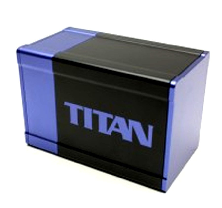 Purple Satin Titan Solid Box Gods Premium High Strength Deck Box Case Protector