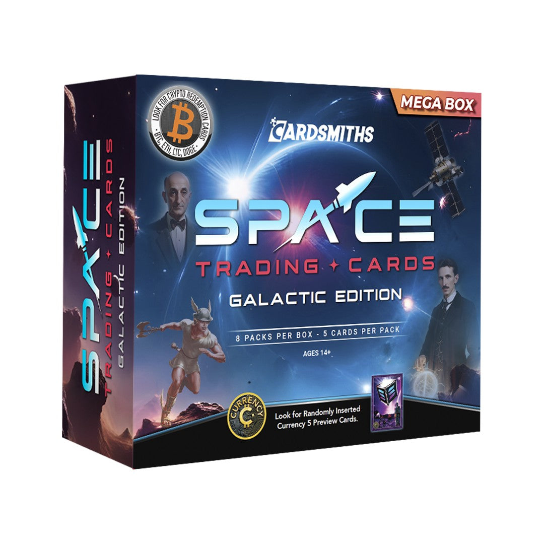 Cardsmiths Space: Galactic Edition Trading Card Mega Box - 8 Packs