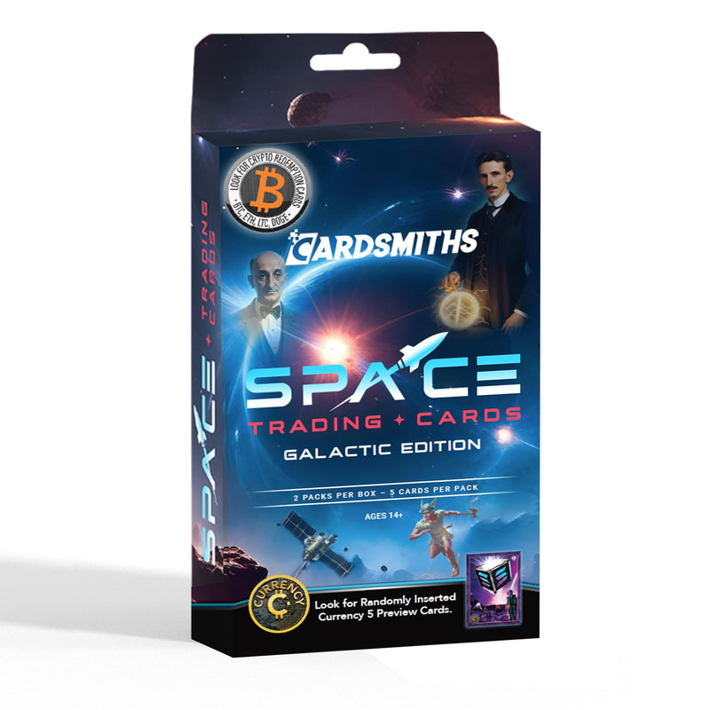 Cardsmiths Space: Galactic Edition Trading Card Collector Box - 2 Packs