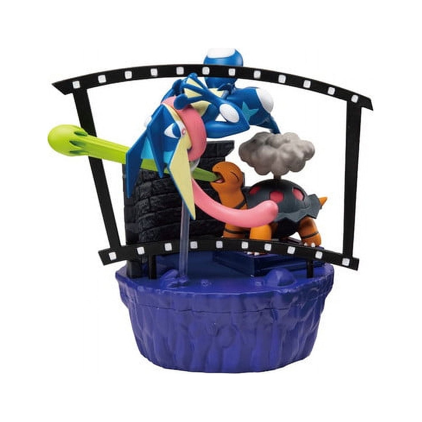 Diorama Figure Greninja Pokemon Midnight Agent The Cinema
