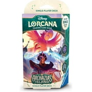 Ravensburger Disney Lorcana TCG: Archazia's Island Single-Player Starter Deck - Amethyst & Steel | Engaging Gameplay | Over 200 Original Disney Artworks | Ideal for Ages 8+