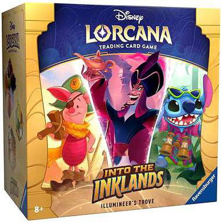 Ravensburger Disney Lorcana: Into the Inklands TCG Trove Pack Count for Ages 8 and Up