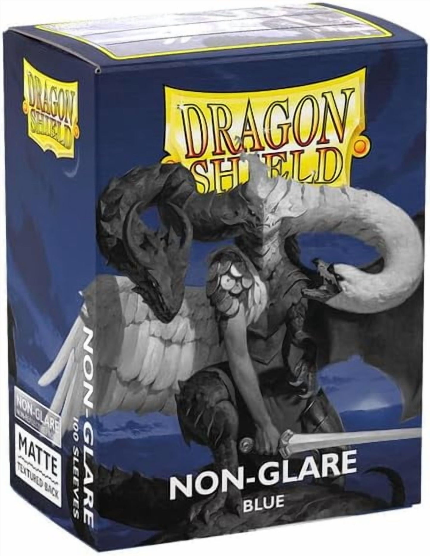 Dragon Shield Standard Size Card Matte Sleeves 100 CT - Non Glare Blue - Smooth & Tough Premium TCG Sleeves | Compatible with Pokemon, Flesh & Blood, One Piece & Magic The Gathering