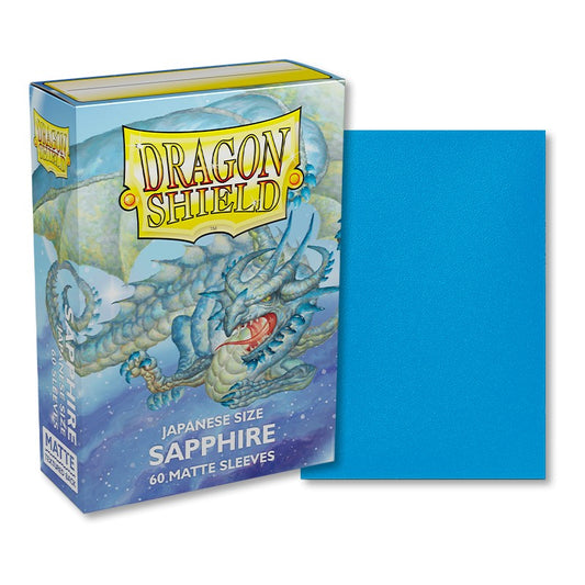2 Packs Dragon Shield Matte Mini Japanese Sapphire 60 ct Card Sleeves Value Bundle!