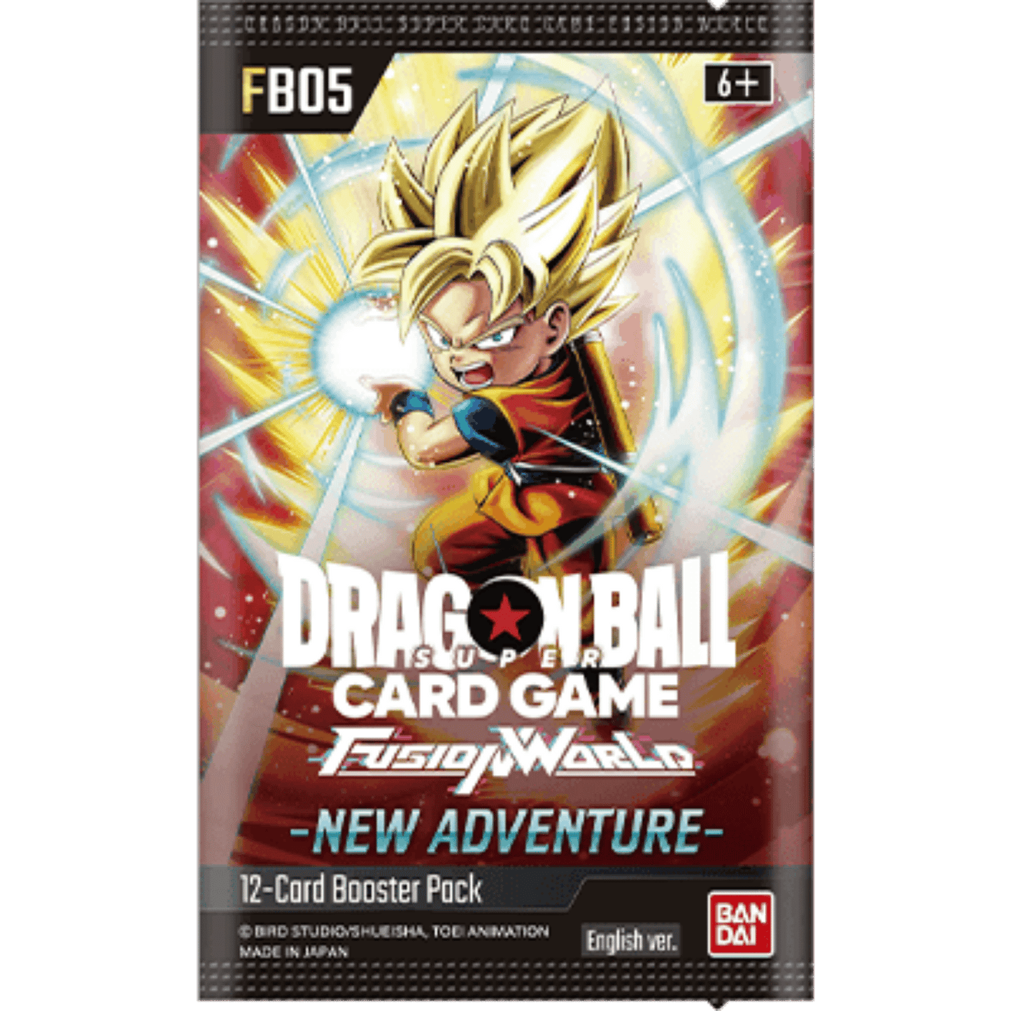 Dragon Ball Super TCG: Fusion World - New Adventure FB05 Booster Box (24 Packs)