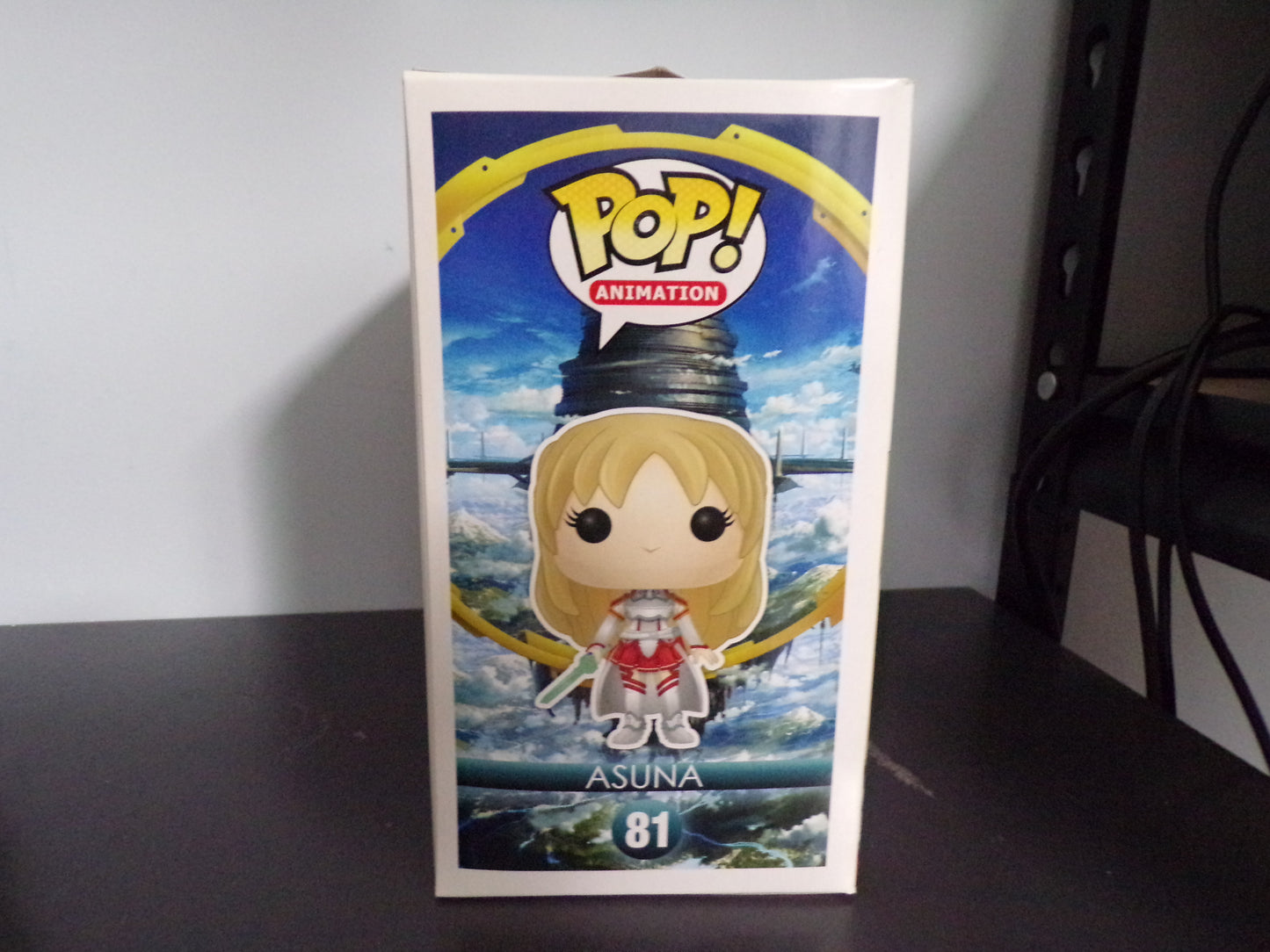 Funko Pop! Sword Art Online - Asuna Hot Topic Exclusive Pre-release #81 DAMAGED