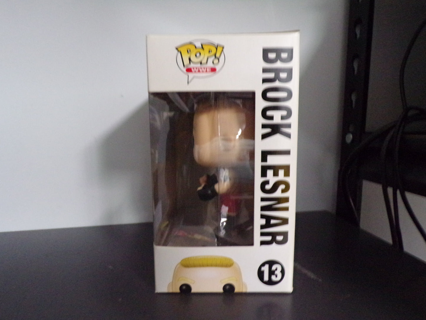 Funko Pop! WWE - Brock Lesnar Walmart Exclusive #13 DAMAGED