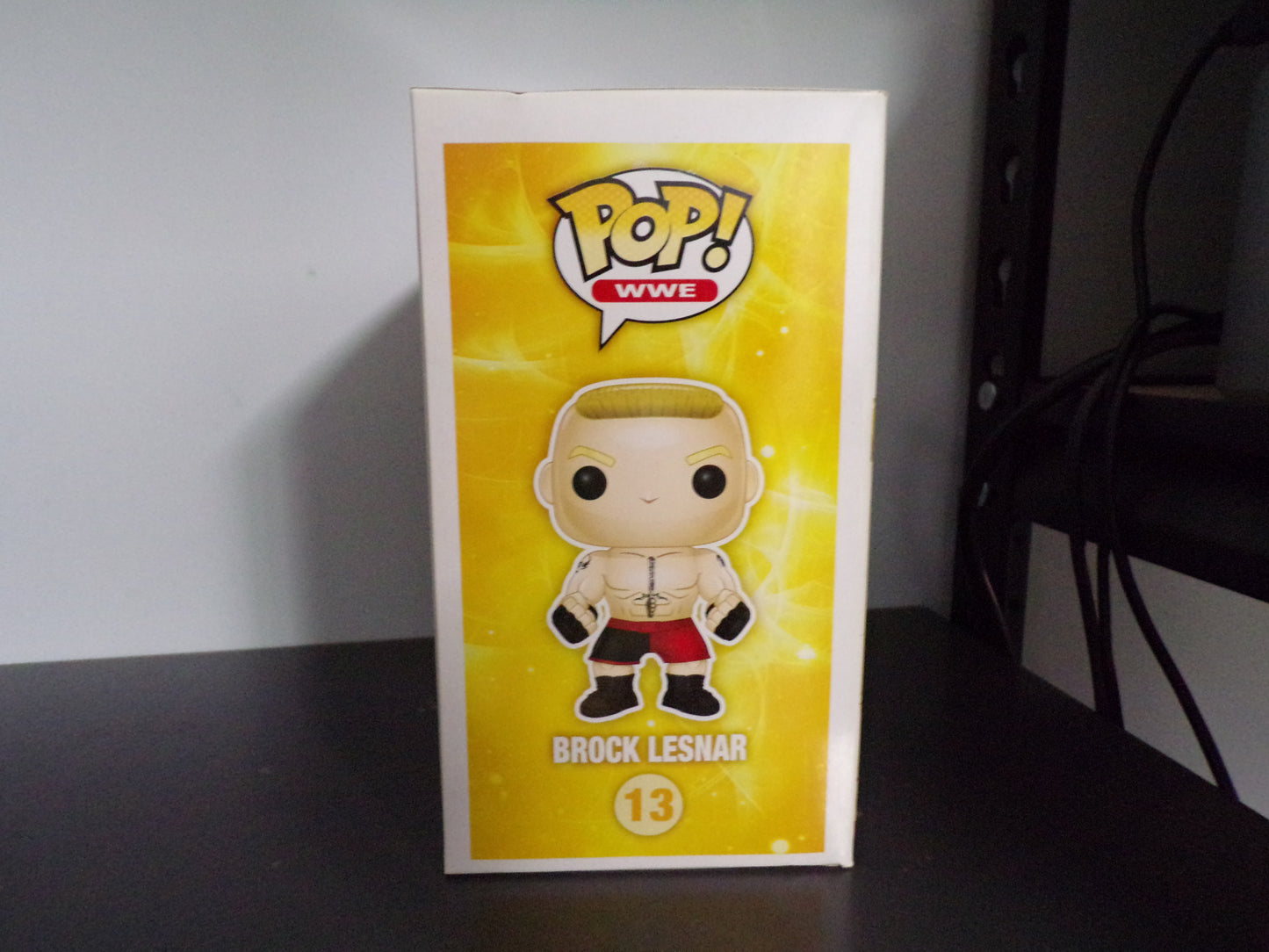 Funko Pop! WWE - Brock Lesnar Walmart Exclusive #13 DAMAGED