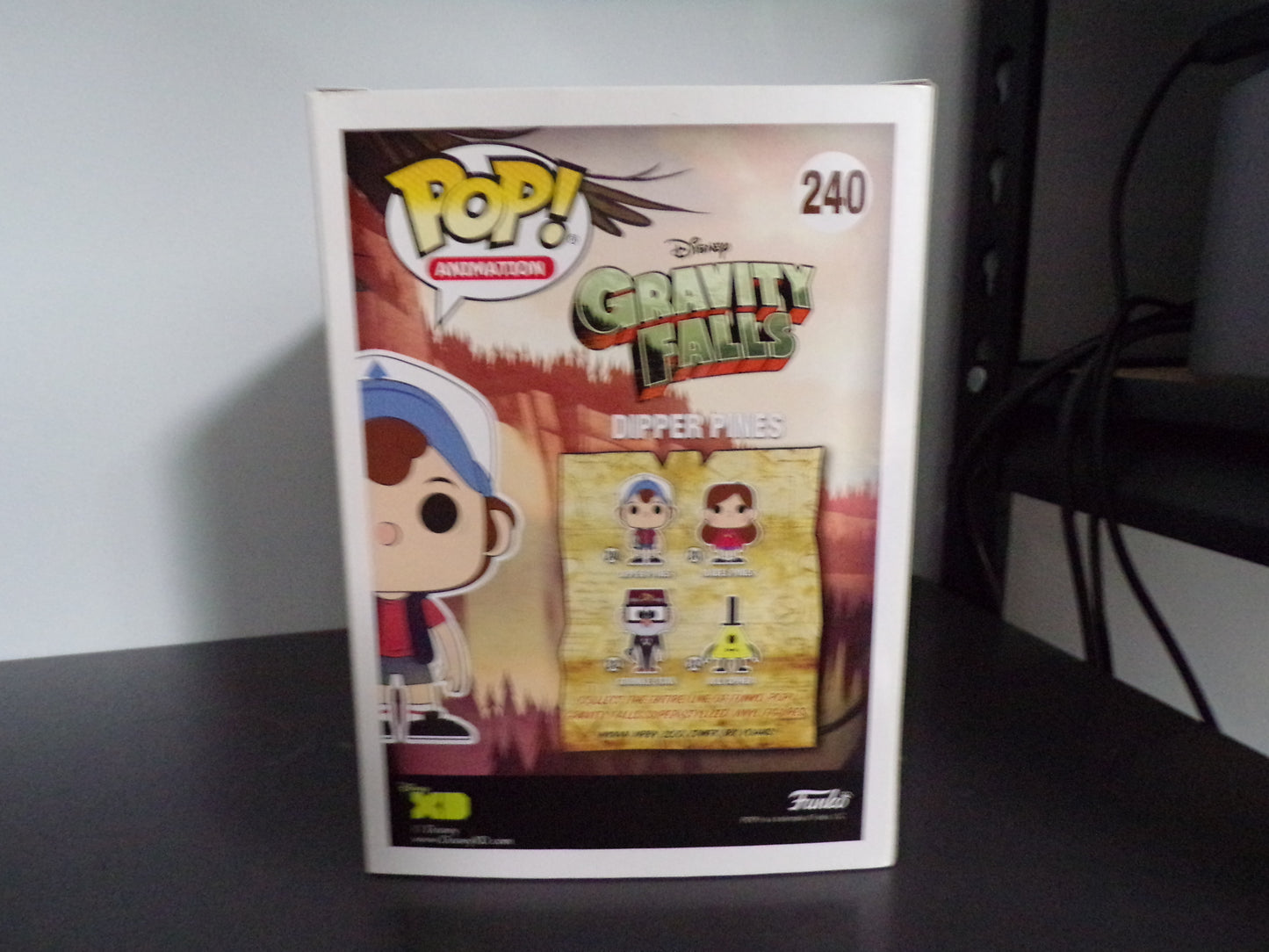 Funko Pop! Disney Gravity Falls - Dipper Pines Limited Glow Chase Edition #240