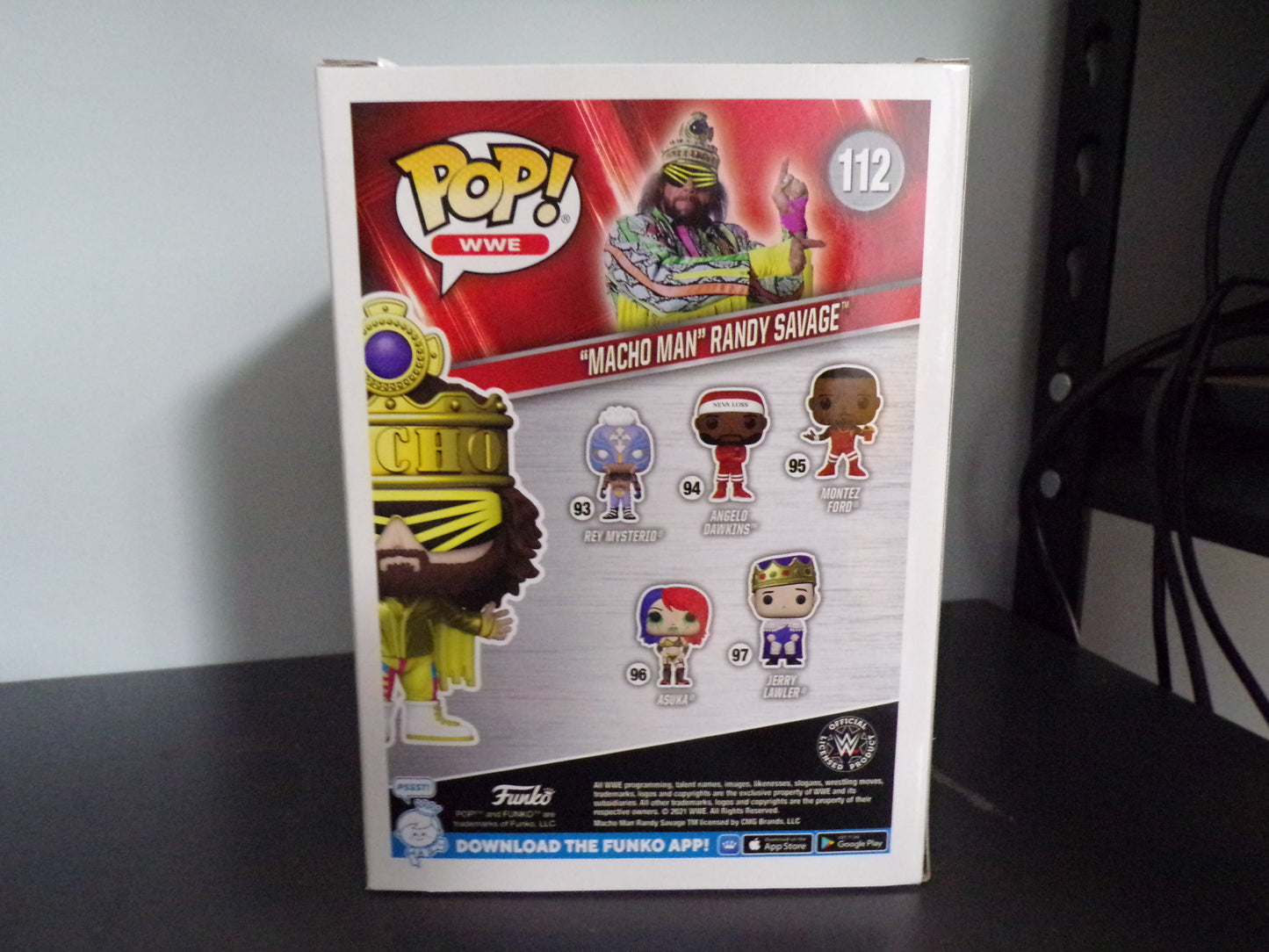 Funko Pop WWE - Macho Man Randy Savage Entertainment Earth Exclusive #112