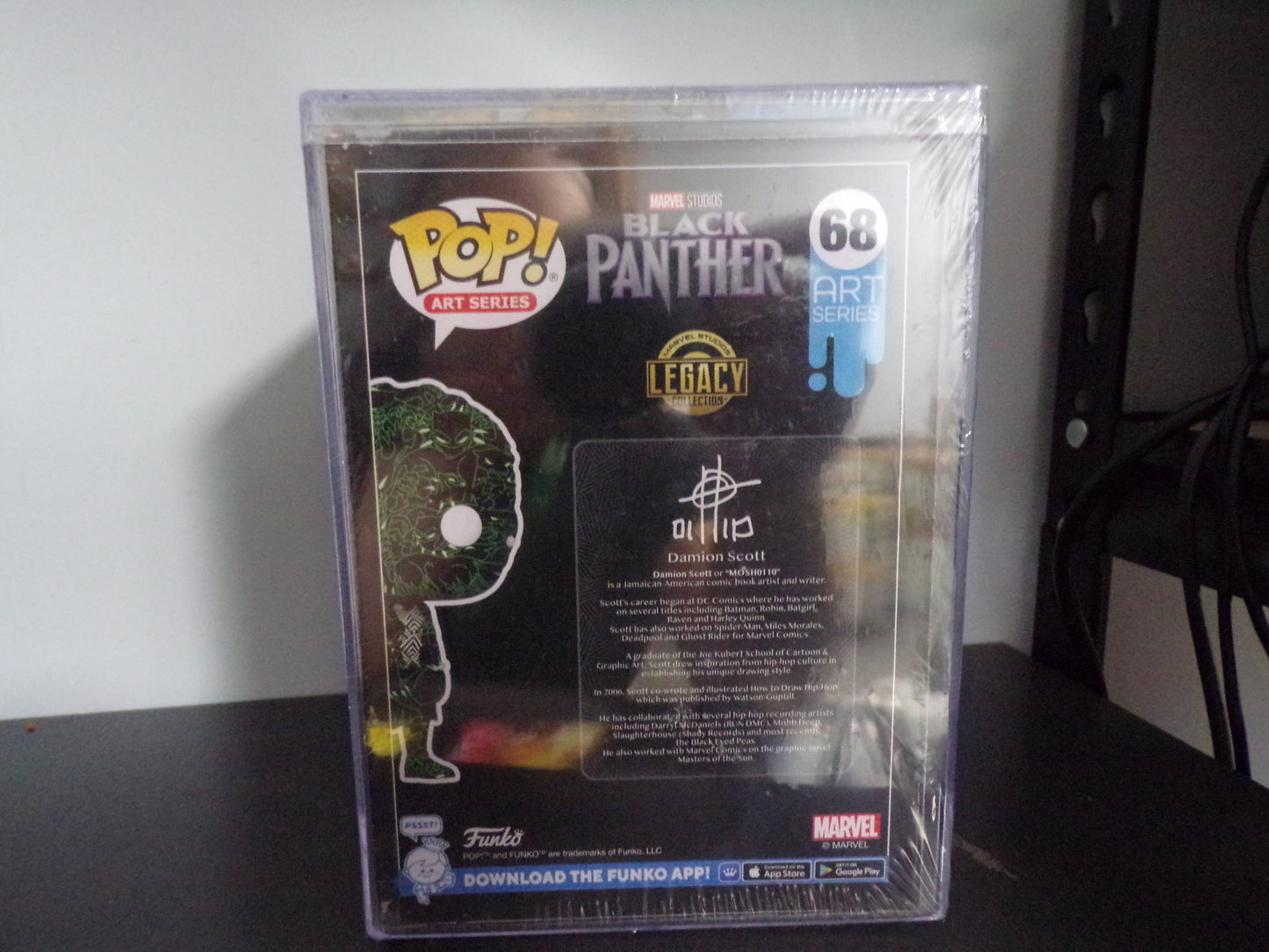 Funko Pop! Black Panther - Nakia Art Series Walmart Exclusive #68