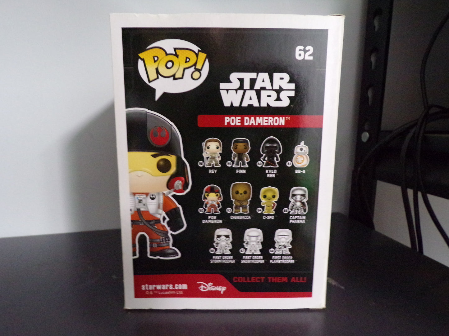 Funko Pop! Star Wars - Poe Dameron #62