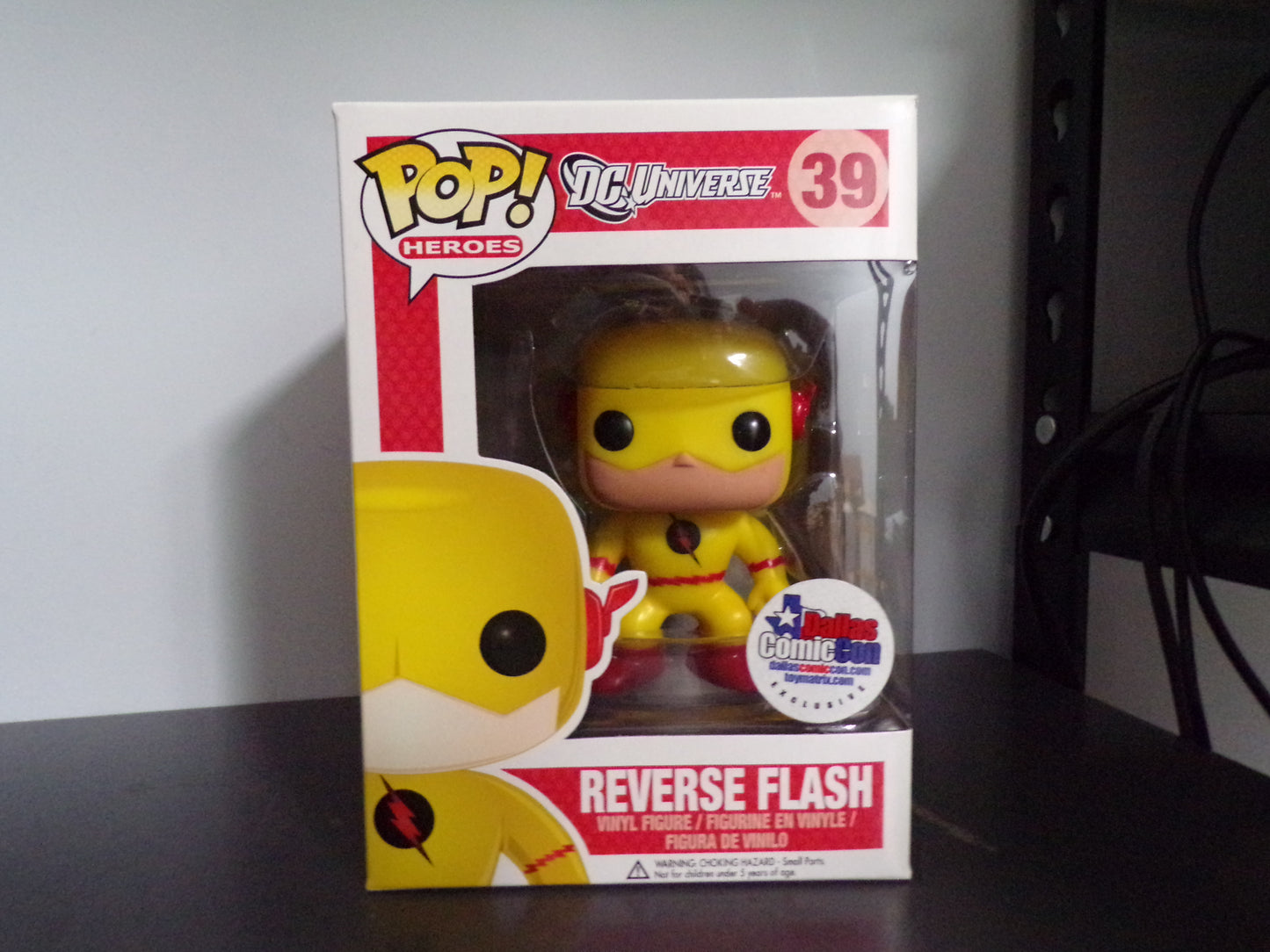 Funko Pop! DC Universe - Reverse Flash Dallas Comic Con Exclusive #39