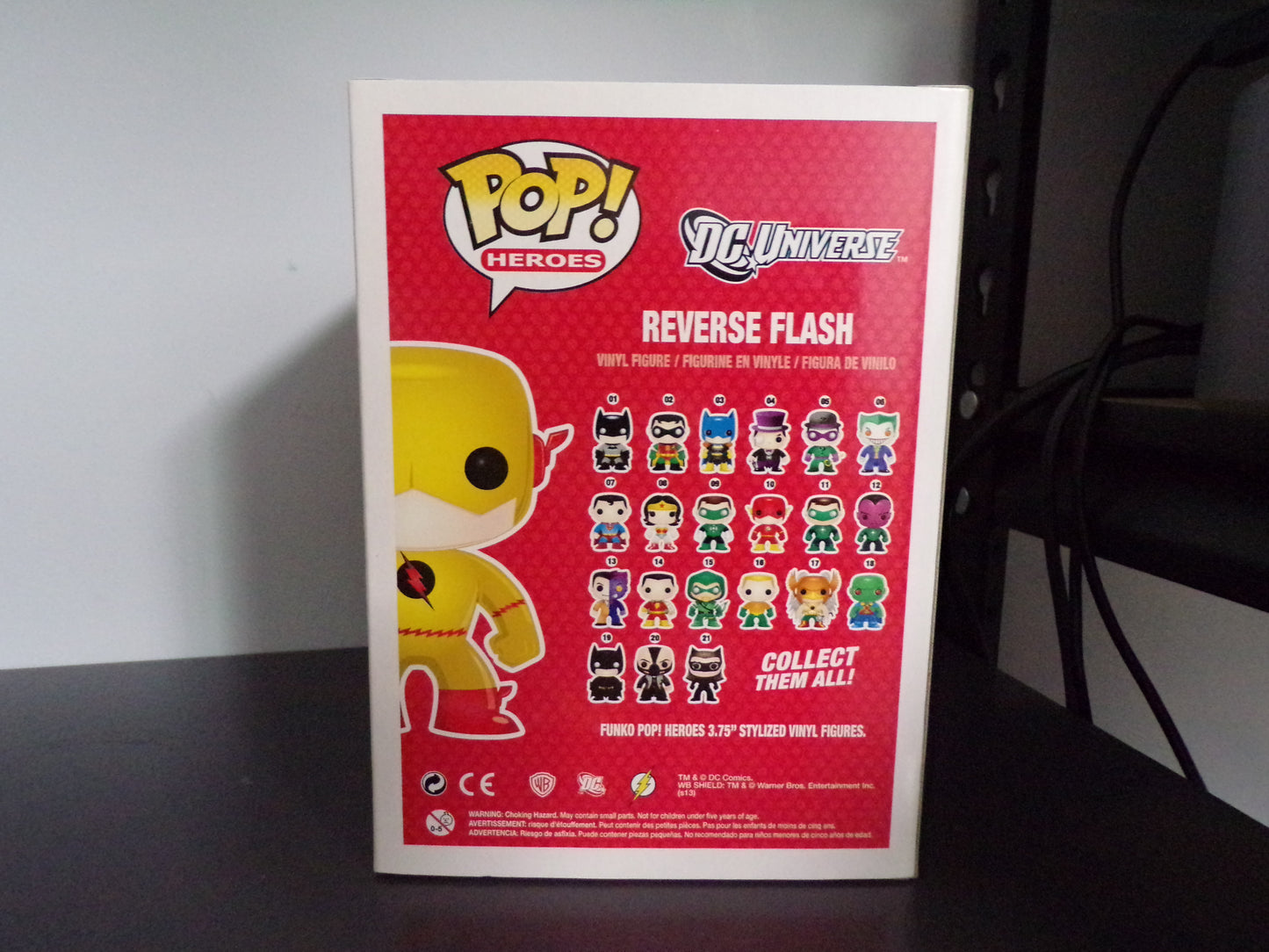 Funko Pop! DC Universe - Reverse Flash Dallas Comic Con Exclusive #39