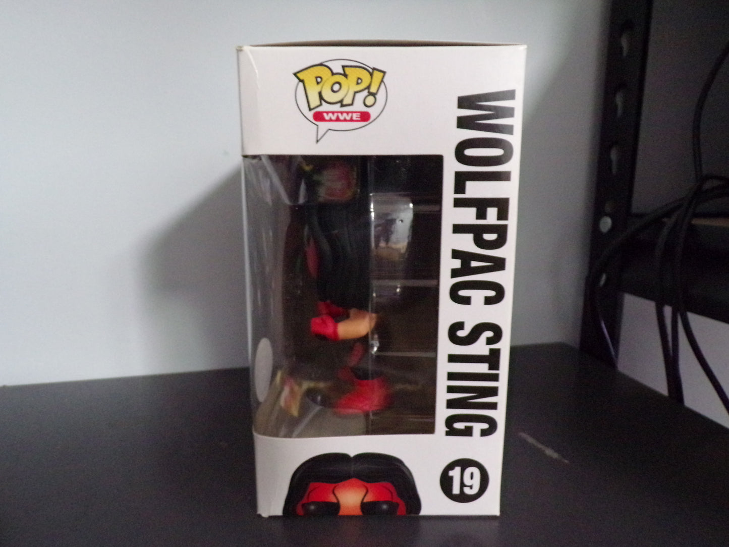 Funko Pop! WWE - Wolfpac Sting Gamestop Exclusive #19 w/ Protector