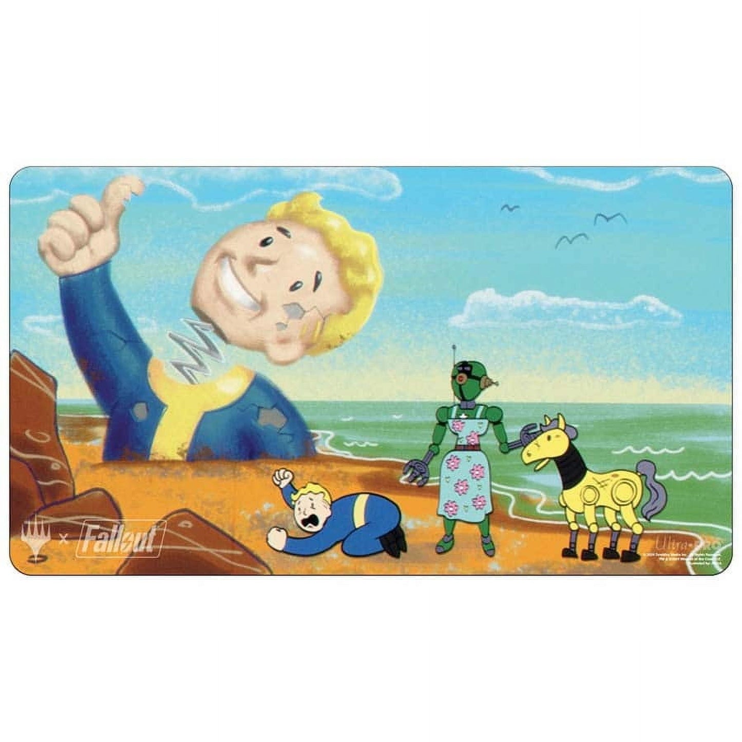 ULTRA PRO: MAGIC THE GATHERING: UNIVERSES BEYOND: FALLOUT: PLAYMAT V3