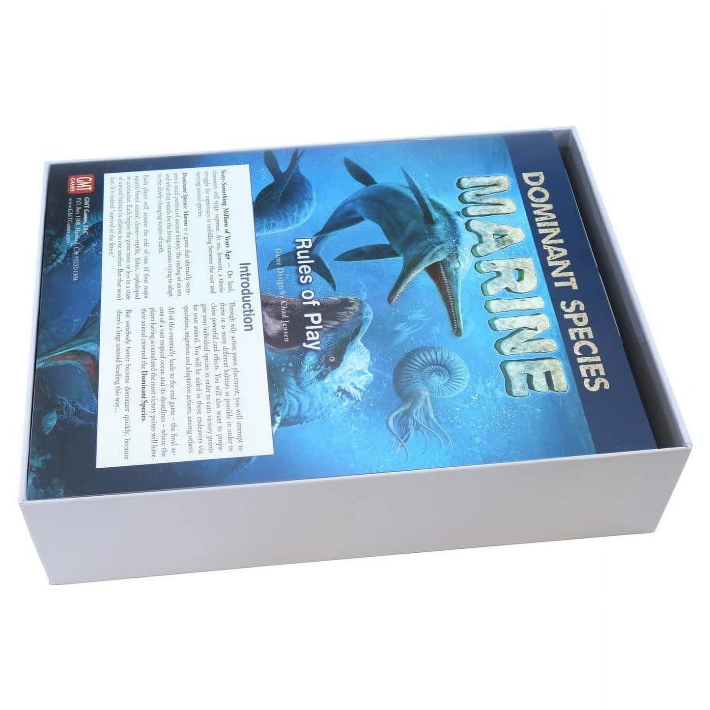 Folded Space for Dominant Species Marine Board Game Box Inserts