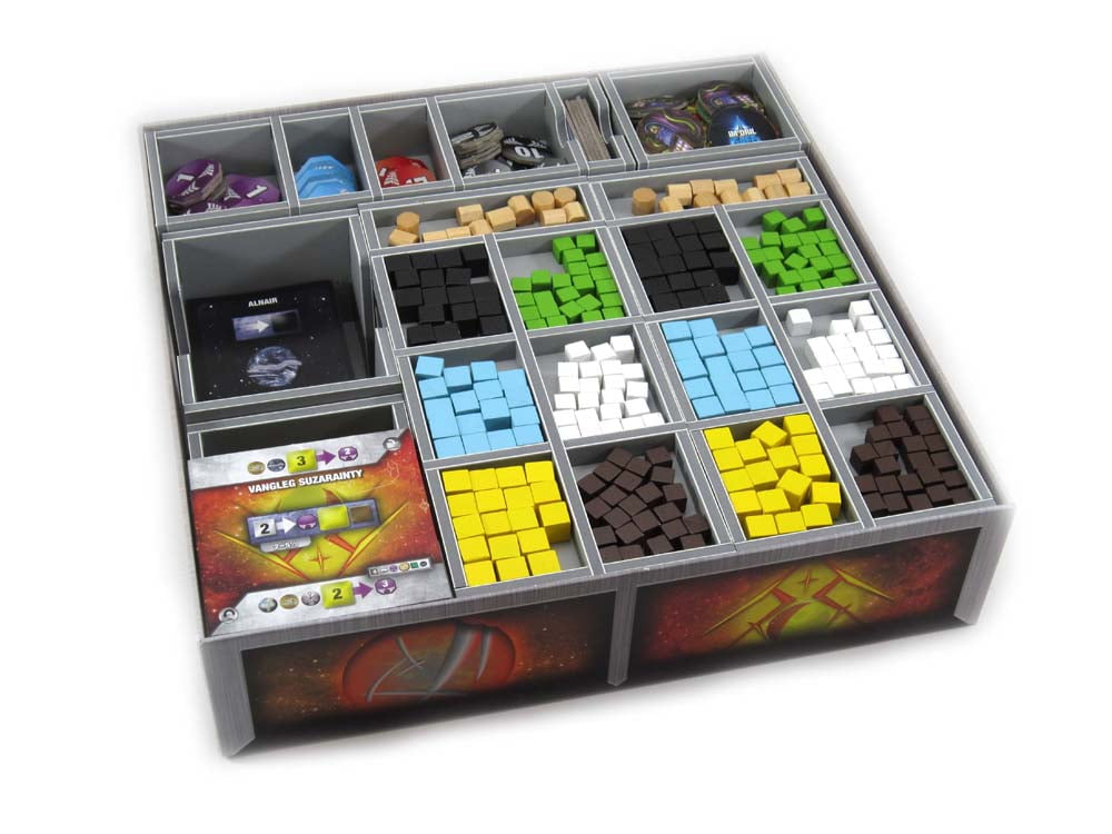 Folded Space Sidereal Confluence Board Game Box Inserts
